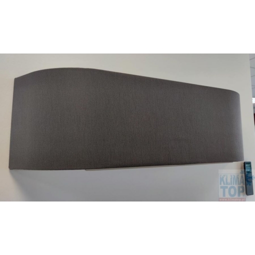 Klimatyzator ścienny TOSHIBA RAS-B16N4KVRG-E HAORI - jednostka wewnętrzna w ciemnoszarym pokrowcu